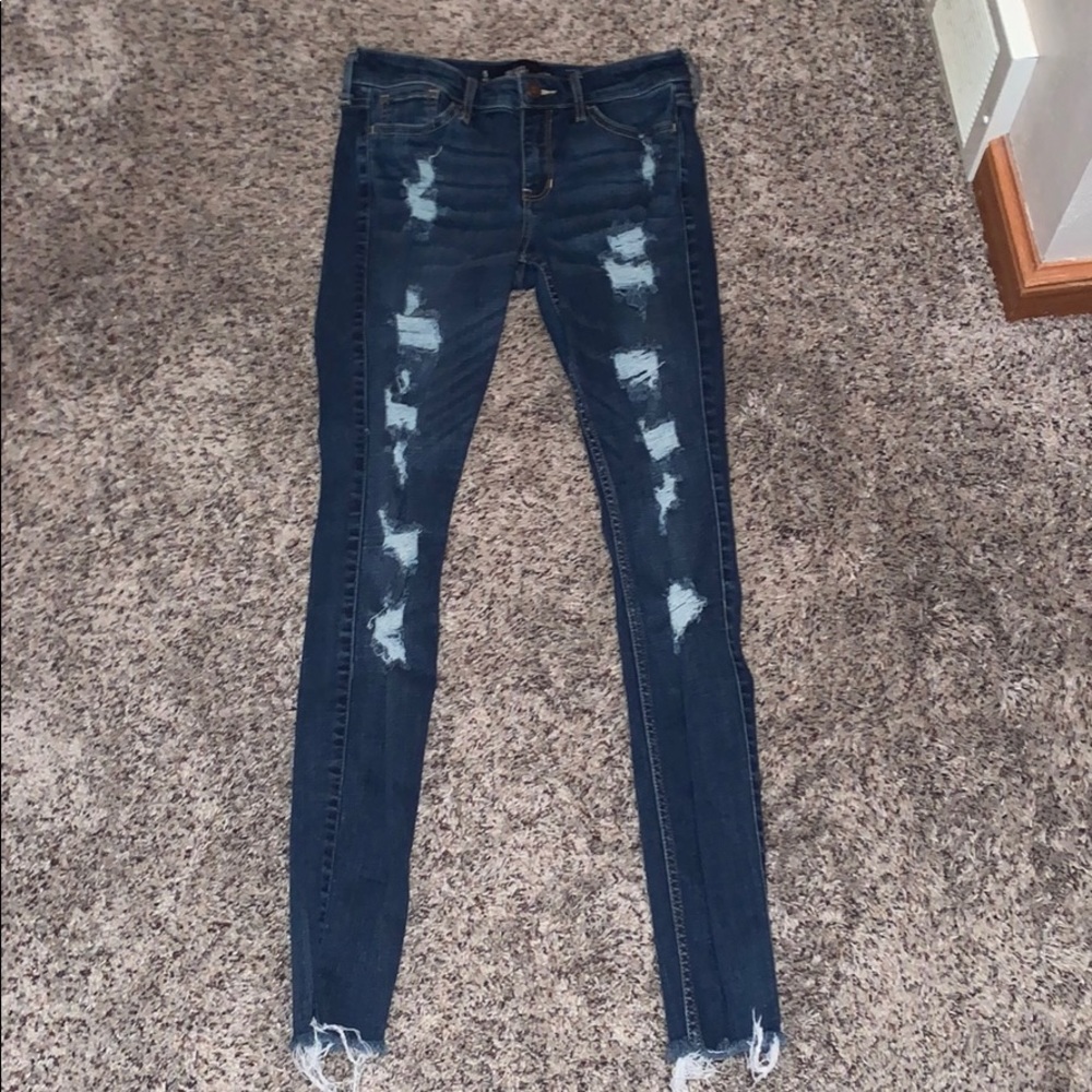 hollister skinny jeans (low rise)